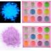 Glow in The Dark Pigment Powder Set - Pack of 24 Neon Color Changing Luminous Powder for Epoxy Resin, DIY Crafts, Nail Art & Halloween Party - Buy Online on SooperMarket.com
