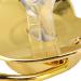 Heart-Shaped Baby Pacifier Nipple with Rhinestones - Safe & Flexible Gold Design for International Shipping - Buy Online on SooperMarket.com