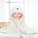 Funmo 3-Pack Hooded Baby Towels | Soft Super Absorbent Bath Towels (80x80 cm) for Ages 0-5 | Cute Patterns & Comfort - Buy Online on SooperMarket.com