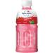 Mogu Mogu Strawberry Juice with 25% NATA De Coco | Energy Booster Drink | Full of Fruit Fibres | No Added Preservatives and Colours -300ml (Pack of 6) - Buy Online on SooperMarket.com