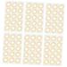 COOLHIYA Sheets Latex Corn Stickers Foot Callus Sticker Corn Pedi Pad Plantar Pad Sticker Protector Doorables Feet Corn Stickers Sticker Cushions Foot Patch Oval Non-Woven Fabric