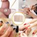 100 Pcs Orange Wood Sticks - Double-Sided Nail Art & Manicure Tools for Perfect Nails | Multifunctional Nail Cutters & Cuticle Care - Buy Online on SooperMarket.com