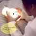 LED Dog Night Light By Sameyee - Soft Silicone Nursery Lamp for Kids - Tap Control, Timer & Sleep Mode - Perfect for Bedroom - Buy Online on SooperMarket.com