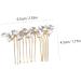 FOYTOKI Fashionable Diamond Hair Accessories Hair Combs for Women Decorative Hair Combs Hair Comb Clips Girl Headpiece Hair Accessories for Hair Comb for Thin Hair - Buy Online on SooperMarket.com