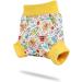 Petit Lulu XL Cloth Nappy Wrap | Washable Diaper Wrap | Reusable Cloth Nappies | Space Robots Design | Made in Europe - Buy Online on SooperMarket.com