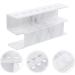 Cabilock Acrylic Tweezers Holder Lash Extension Supplies Tweezer Holder Stand Lash Extension Supply Stand Makeup Brush Holder Tweezers Storage Holder 8 Holes White - Buy Online on SooperMarket.com