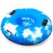 HITOP Snow Tube, Inflatable Snow Sled for Kids and Adults, Heavy Duty Snow Tube Made by Thickening Material of 0.9mm,Snow Toys Gifts for Kids Outdoor Cloud sky03