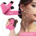 Face Slimming V Face Line Belt | Breathable Chin Lift Up Anti Wrinkle Sleep Strap - Red - Buy Online on SooperMarket.com
