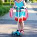 Kuou Handlebar Tassels for Kids - Colorful Bicycle Streamer Ribbons | Fun Bike Decorations - Buy Online on SooperMarket.com