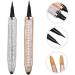 Mikinona Liquid Eye Liner 2pcs Diamond Eyeliner Elf Eyeliner Liquid Liner Pen Diamond Kits Makeup Pens Make up Cosmetics 1 count (Pack of 1) Assorted Color - Buy Online on SooperMarket.com