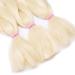 Tess Braids Extensions - 60 cm Jumbo Kanecalon Hair 5 Pack Light Blonde #613 for Box Braids - Buy Online on SooperMarket.com