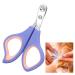 Cat Nail Clippers 1 Pcs Cat Claw Clipper Made of Stainless Steel Cat Nail Trimmer Nail Clippers for Cats with Positioning Hole Professional Cat Claw Clippers with Safety Guard.(Purple)
