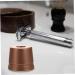 Angoily Universal Shaving Stand & Toothbrush Holder - Metal Razor Base & Small Knife Holder - Buy Online on SooperMarket.com