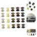 EXCEART 100 Sets Lash Rivet Boxed Diy Crafts Brass Rivets Double- Sided Rivets Diy Studs Self Made Component Assorted Color 0.8x0.8cm - Buy Online on SooperMarket.com