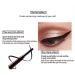 Go Ho Matte Brown Gel Eyeliner - Waterproof, Smudge-proof, Long-lasting Cream with Brush - 2 Brown - Buy Online on SooperMarket.com