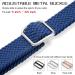 Qimela Stretchy Solo Loop Strap Compatible for Apple Watch Band 49mm 45mm 44mm 42mm for Women Men Adjustable Elastic Breathable Nylon Braided Sport Wristband for iWatch Series SE 8 7 6 5 4 3 2 1 Ultra Black 42mm/44mm/45mm/49mm - Buy Online on SooperMarket.com
