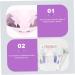 POPETPOP 1pc Nail Art Crystal Cup Glass Container with Lid Nail Powder Dish Nail Monomer Liquid Bowl Glass Nail Dish Transparent Nail Polish Crystal Nail Art Cup White Crystal Cup Bowl Care 5.5x5.5cm Pink - Buy Online on SooperMarket.com