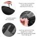 AIDIRui Hair Extension Holder for Multiple Wigs Holder Wig Bags Storage with Hanger Hair Extension Storage Wig Storage 12piece - Buy Online on SooperMarket.com