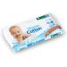 Biodegradable Water Cotton Baby Wipes 3-Pack - Safe for Baby with Sweet Almond Oil and Aloe Vera - 100% Cotton - Buy Online on SooperMarket.com
