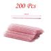 200 PCS Pink Nail Stick Cuticle Pusher & Manicure Pedicure Sticks for Fingernail Care - Buy Online on SooperMarket.com