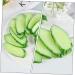 Alipis 40 Pcs Simulation Cucumber Slice Fake Vegetable Decorations Kids Artificial Lemons Lifelike Photo Props Kid Toy Greenery Decor Green Decorations Models Basket Pvc Child Food Play - Buy Online on SooperMarket.com