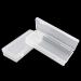 Thintinick 6 Pack Clear Plastic Storage Containers with Hinged Lid - Ideal for Beads & Crafts - 6.1 x 2.56 x 1.18 inch - Buy Online on SooperMarket.com