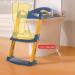 Potty Training Seat with Step Stool Ladder | Kids Toilet Trainer for Boys and Girls - Blue - Buy Online on SooperMarket.com