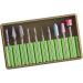 Beavorty 2 Sets nails kits Manicure sand tool nail file electric nail file bits Diamond Nail Bit tungsten carbide nail drill Nail Art supplies nail bits nail drill bits pedicure suite 5x1cmx2pcs Greenx2pcs - Buy Online on SooperMarket.com