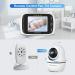 Hello Baby Monitor with Camera and Audio, LCD Display Video Baby Monitor - No WiFi, Infrared Night Vision, Temperature Screen, Lullaby, Two-Way Audio and VOX Mode (HB66) - Buy Online on SooperMarket.com