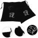 FOYTOKI 10 Pcs Storage Bag Cotton Hair Dryer Bag Hair Dryer Bags Storage Organizer Flocking Cloth Black - Buy Online on SooperMarket.com