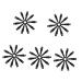 Healeved 50 Pcs Shaving Brush Hair Brush Clipper Cleaning Brush Keyboard Cleaner Brush Cleaner Black