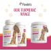 180 Turmeric for Dogs with Bioperine | Natural Premium Curcumin Capsules for Pets | Antioxidant Supplement for Hip & Joints - 180 Caps - Buy Online on SooperMarket.com