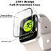2 Pack Apple Watch Series 8/7 45mm Case & Screen Protector - Clear Hard PC Bumper with Tempered Glass Film - Anti-Scratch & Ultra-Thin Cover by EWUONU - Buy Online on SooperMarket.com