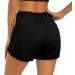 XIEERDUO Women's Workout Shorts - Black, X-Large | Athletic Running Dolphin Shorts with Zipper Pockets - Buy Online on SooperMarket.com