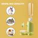 Green Rabbit Water Bottle 600ml - Hanging Water Dispenser for Small Pets - Buy Online on SooperMarket.com