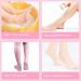 Moisturising Socks 1Pair Anti Slip Elastic Silicone Socks Comfortable Overnight Gel Socks Reusable Foot Moisturiser Socks for Repairing Dry Feet (Pink) Style2 - Buy Online on SooperMarket.com