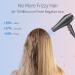 Faszin Ionic Hair Dryer - 2400W Professional Blow Dryer with Triple-L Plus Heat Technology & 4 Styling Accessories - Gray - Buy Online on SooperMarket.com