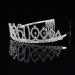 Minkissy 60th Birthday Tiara Crystal Crown Rhinestone Princess Birthday Crown Hair Accessories Happy 60th Birthday Crown Tiara for Women Ladies - Buy Online on SooperMarket.com