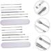 Stainless Steel Ear Cleaning Kit - 6 Sets Ear Pick Scoop Curette Set - Buy Online on SooperMarket.com