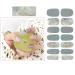 SIUSIO 112pcs Gradient Glitter Nail Wraps with Crystal Glass Nail File - Nail Polish Strips for Women and Girls in Gray - Buy Online on SooperMarket.com
