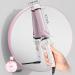 DAN Curling Iron - 1 1/4 Inch Long Barrel Dual Voltage Hair Curling Iron for Travel - Perfect Curls White - Buy Online on SooperMarket.com