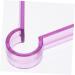 Gogogmee Lip Muscle Trainer Mouth Mouth Trainer Lip Exerciser Lip Trainer Face Exerciser Lift Mouth Tightener Slimming Exerciser Muscle Tightening Face Exerciser 9.30X7.70X1.50CM Purple - Buy Online on SooperMarket.com