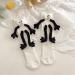 3D Funny Magnetic Suction Couple Socks - Novelty Holding Hands Design in Deep White (1 pair) | Unisex Show Off Socks - Buy Online on SooperMarket.com