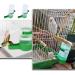 Bird Water Dispenser 4 Pcs Hanging Bird Water Bottles Automatic Bird Water Dispensers for Middle and Small Parrot Budgie Lovebirds Cockatiel Drinking Water - Buy Online on SooperMarket.com