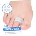Silicone Gel Thumb Spica Splint Set | Orthopedic Bunion Nursing Clip Board | Foot Separator for Men and Women - 4 Pairs - Buy Online on SooperMarket.com