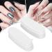 2pcs Nail Dipping Powder Tray - DIY Nail Art Tools for Home Practice | International Shipping - Buy Online on SooperMarket.com