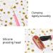Nail Tweezers Double Sided Nail Art Sticker Silicone Press Rhinestone Picker Nippers Pink Brushes - Buy Online on SooperMarket.com