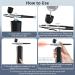 Kuuddker Airbrush Kit 30PSI Cordless Rechargeable High-Pressure Non-Clogging Air BrushGun for Nail Art Painting Black - Buy Online on SooperMarket.com