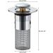 Effective Hair Filter & Quick Drainer ABS Sink Plug Drain Drain Plug Sink With Hair Strainer Popup Drainer Sink Plug & Drain - Buy Online on SooperMarket.com