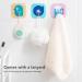 Soft Bristle Double Sided Face Brush Exfoliator and Cleanser Promotes Circulation with Lanyard with Ergonomic Handle - Buy Online on SooperMarket.com